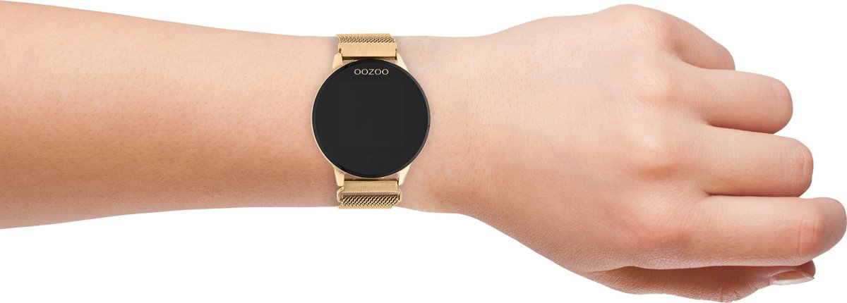 OOZOO Roségoudkleurig Display Smartwatch Q00117 - Roze | bol.com