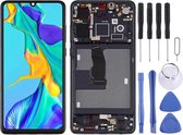 Lcd-scherm en digitizer volledige montage met frame voor Huawei P30 (zwart)