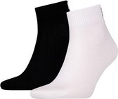 Levi's 168SF Mid Cut 2-pack Sokken - white/black