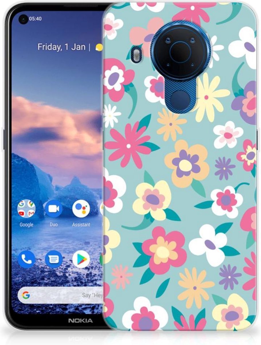 Nokia 5.4 TPU Case Flower Power