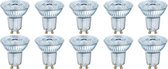 OSRAM - LED Spot 10 Pack - Parathom PAR16 927 36D - GU10 Fitting - Dimbaar - 5.5W - Warm Wit 2700K | Vervangt 50W