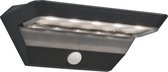 LED Solar Tuinverlichting - Iona Menira - Zonne-energie - Bewegingssensor - 5W - Mat Zwart