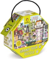 Ludaticca Puzzels: PARIJS Grand tour puzzel 23x23cm, 150-delig, 70x50cm, 5+
