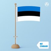 Tafelvlag Estland 10x15cm | met standaard