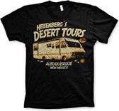 Breaking Bad Heren Tshirt -L- Heisenberg's Desert Tours Zwart