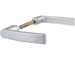 Starx Deurklink Zilver - Deurbeslag - Deurkruk Blok - Aluminium F1