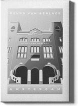 Walljar - Beurs van Berlage - Muurdecoratie - Poster