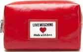 Love Moschino Dames Toilettas Kunststof - rood