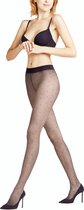 FALKE Dot 15 DEN Dames Panty - Paars - Maat XL