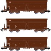 Rivarossi - Db Ag 3-p 4-axle Hopper Wagons Fals 164 Brown V (9/21) * - RIV-HR6520