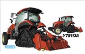 1:35 Hasegawa 66107 Yanmar Tractor YT5113A Vertikutierer Plastic kit