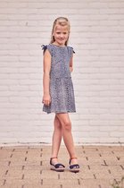 Chaos and order jurk Nikki navy maat 110/116