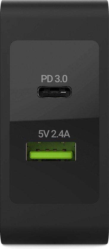Chargeur USB-C 45W PD avec câble USB-C et port USB supplémentaire pour Asus  ZenBook,... | bol.com
