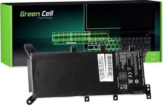 gips Of anders peper GREEN CELL Batterij voor Asus R556 R556L A555L F555L K555L X555L X555 /  7,6V 4000mAh | bol.com