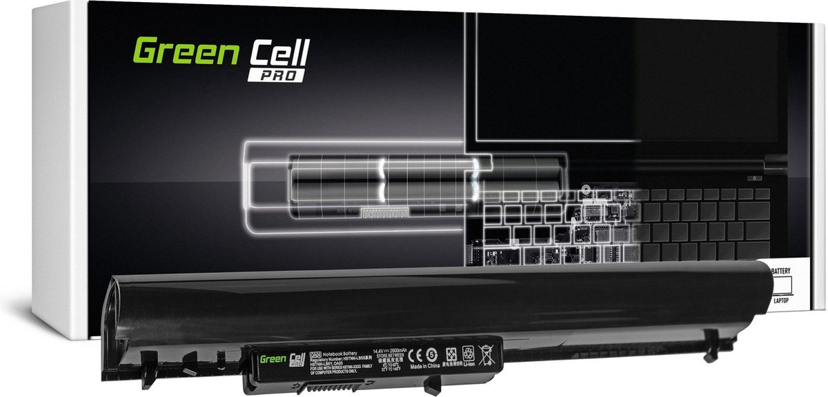 GREEN CELL PRO Batterij voor HP HSTNN-LB5S 240 250 255 256 G2 G3 OA04 / 14,4V 2600mAh
