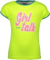 B.Nosy meisjes t-shirt Girl Talk Safety Yellow