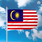 Vlag Maleisië 150x225cm - Spunpoly