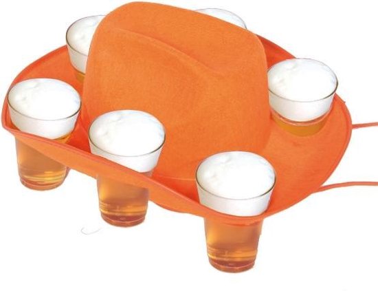 Bierhoed Oranje | bol.com