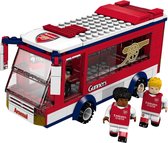 Pro-lion Bouwpakket Bus Arsenal 21 X 8 Cm Rood 233-delig