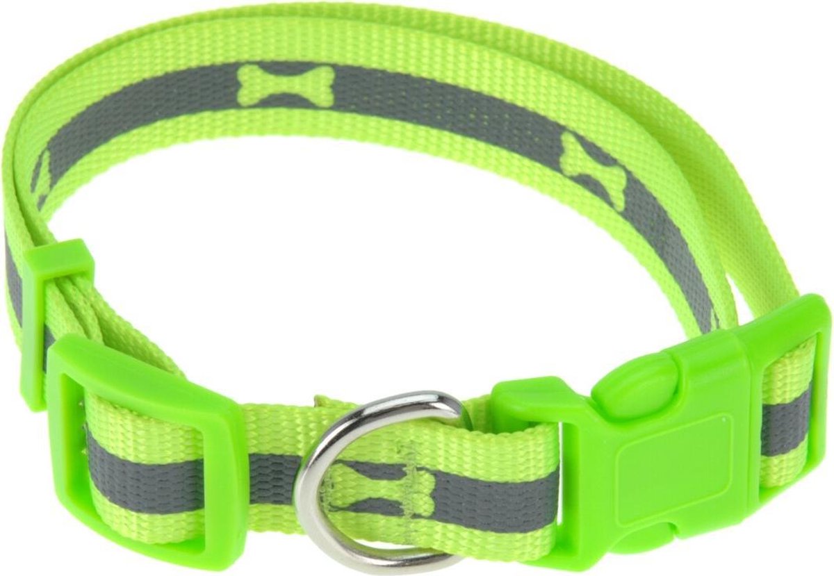 Dogs Collection Hondenhalsband Neon 30-50 Cm Polyetheen Groen