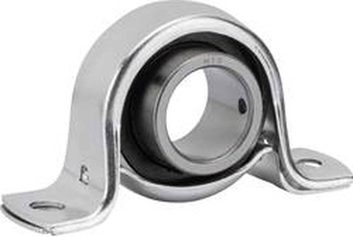 HTB SBPP 205 Staand lager Plaatstaal Boordiameter 25 mm Gatafstand 86 mm