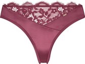Hunkemöller Dames Lingerie String Poppy  - Rood - maat XS