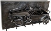 Haku Vintage 3D Kapstok - Auto Oldtimer - Zilver