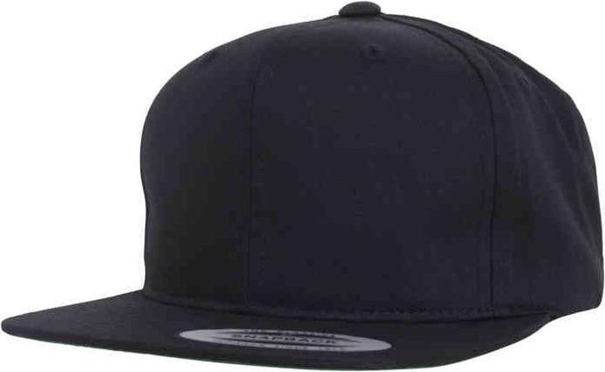 Urban Classics Snapback pet kinderen -Kids 5/6 jaar- Pro-Style Twill Zwart