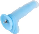 Glow in the Dark Dildo KlicLok en Zuignap 20 CM Blauw