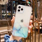IMD Straight Edge Dreamy Watercolor Pattern Shockproof TPU beschermhoes voor iPhone 11 Pro (A7)