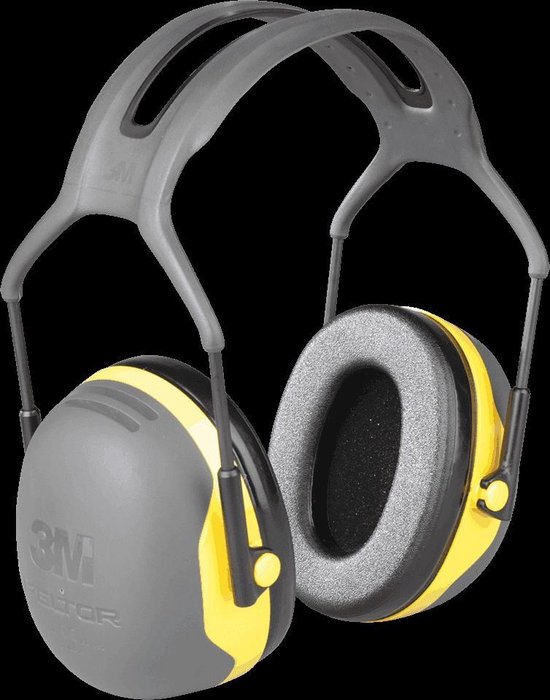 3M Peltor X2 - gehoorbeschermer - SNR 31 dB - zwart met geel
