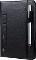 Voor iPad 10.2 CMai2 Tmall Kaka Litchi Texture horizontale flip lederen tas met houder & kaartsleuf & fotolijst & pen sleuf (zwart)
