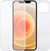 PC + TPU Ultradunne dubbelzijdige alles-inclusief transparante hoes voor iPhone 12/12 Pro