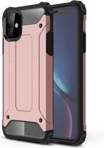 Magic Armor TPU + pc-combinatiehoes voor iPhone 11 (roségoud)