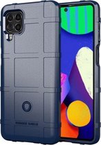 Voor Samsung Galaxy M62 volledige dekking schokbestendige TPU-hoes (blauw)