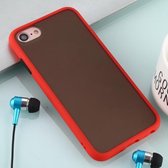 Voor iPhone SE 2020/8/7 Skin Hand Feeling Series Anti-fall Frosted PC + TPU Case (rood)
