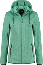 Kjelvik dames vest Amber groen - maat 38