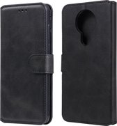 Voor Nokia 3.4 / 7.3 Classic Calf Texture PU + TPU Horizontale Flip Leather Case, met houder & kaartsleuven & portemonnee (zwart)