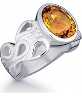 Quinn - Dames Ring - 925 / - zilver - edelsteen - 21074611