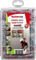 Fischer Profibox - Duopower pluggen- en spaanplaatschroevenset - 160-delig - 538622