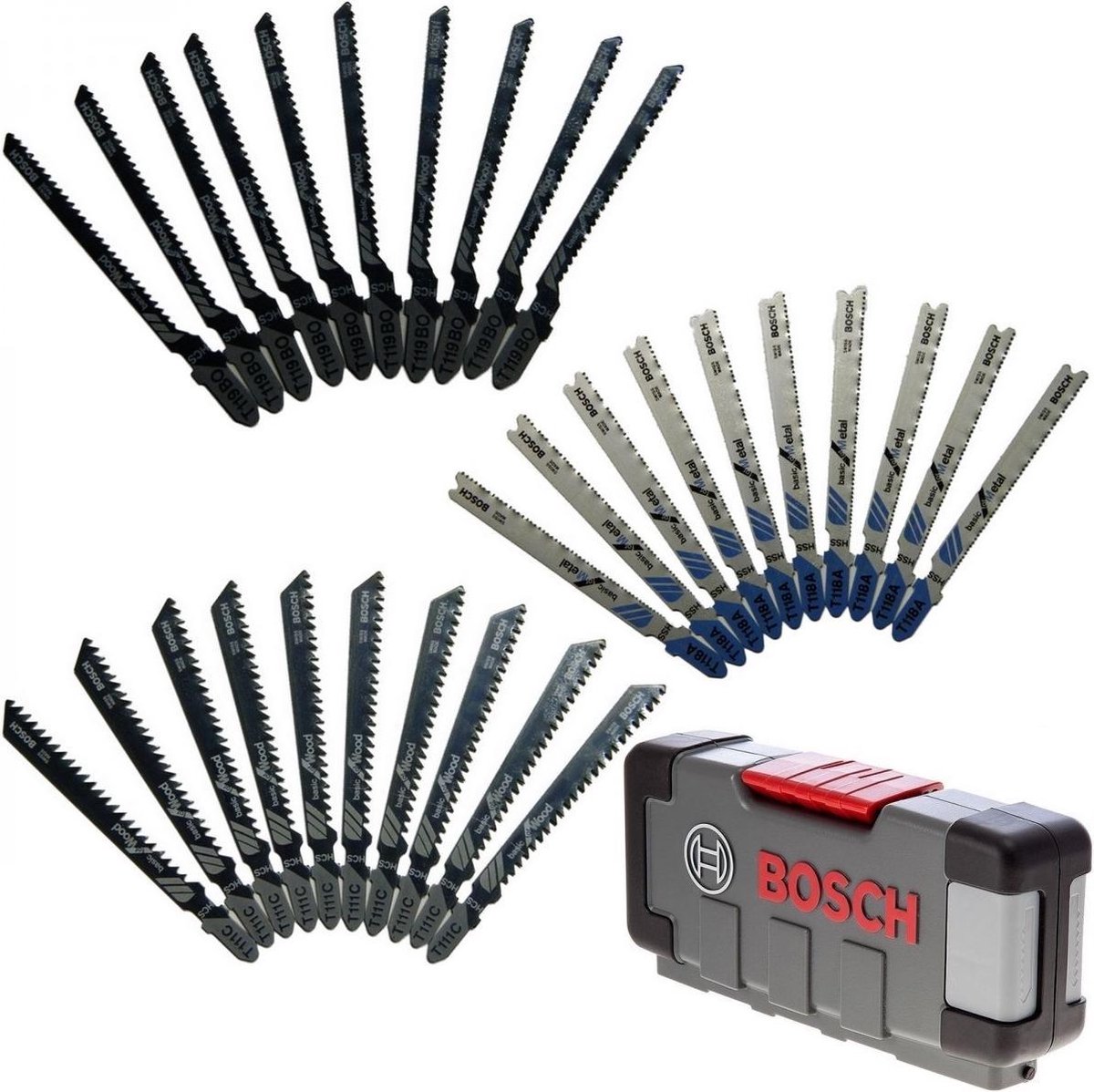 Bosch zaagbladen decoupeer 30pc ToughBox B - Bosch