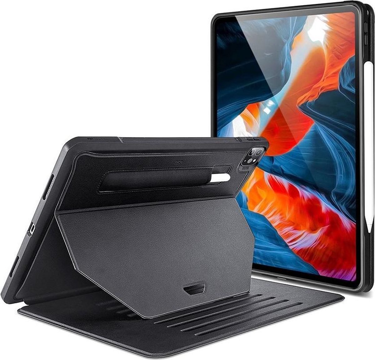 ESR Sentry Stand Hoes iPad Pro 12.9 inch 2021 Zwart