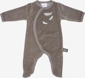 BABY BIOLOGISCH KATOENEN PYJAMA'S MET WITTE VERENPATRONEN