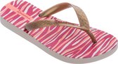 Ipanema Temas Kids Slippers Dames Junior - Beige/Gold - Maat 25/26