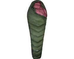 NOMAD® Orion 180 S Slaapzak | Zomer Mummieslaapzak | Groen | Aansluitende capuchon | Extra isolatie op de borst