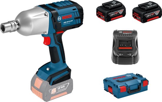 Bosch Professional GDS 18 V-LI HT Slagmoersleutel - accu - 105 Nm | bol.com