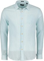 Dstrezzed Overhemd - Slim Fit - Blauw - 3XL Grote Maten