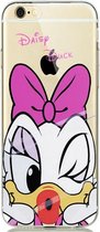 geschikt voor Apple iPhone 5 / 5s / SE softcase silicone hoesje met Katrien Duck Disney, snoep