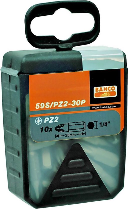 Bahco 59S/PZ2-30P Bits - Pozidrive - PZ2 x 25mm (30st)