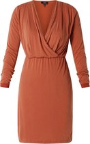 YEST Catarina Jurk - Brick Red - maat 46